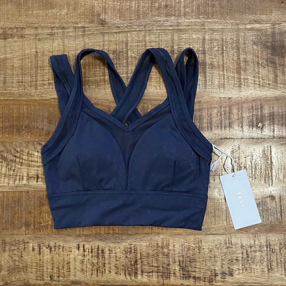 NWT Tavi Serena Bra Navy Lilly